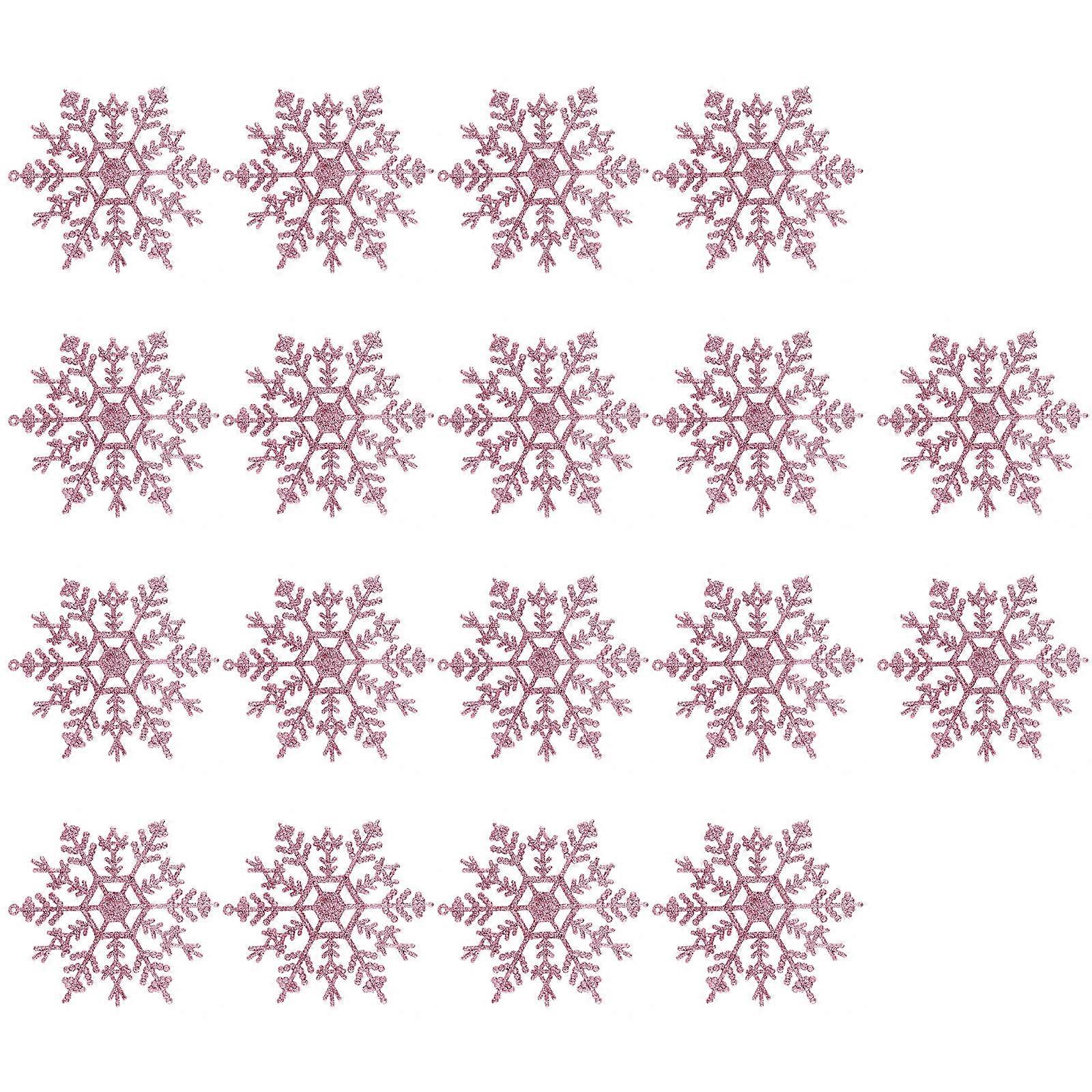 Snowflake Pendants 36 Pcs For Festival Atmosphere Creation In Home And Party Decor