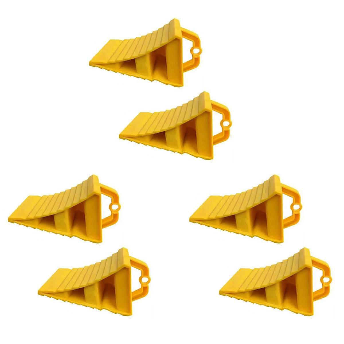 2Pack Portable Wheel Chock with Handles Vehicle Tire Support Pad