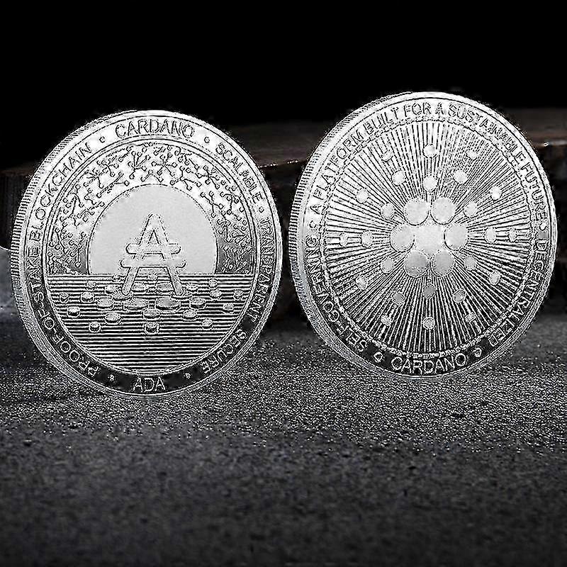 Collectible Cryptocurrency Coins Yes No Golden Dogecoin Xrp Cardano Shiba Inu Bitcoin for Coin Collector miao7