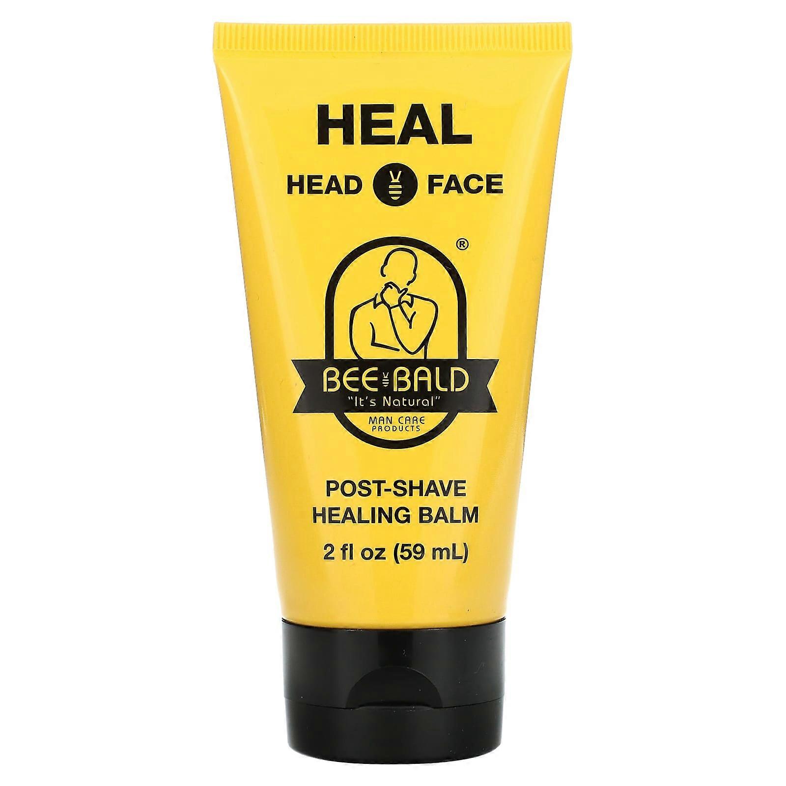 Heal Head & Face, Post-Shave Healing Balm, 2 fl oz (59 ml)