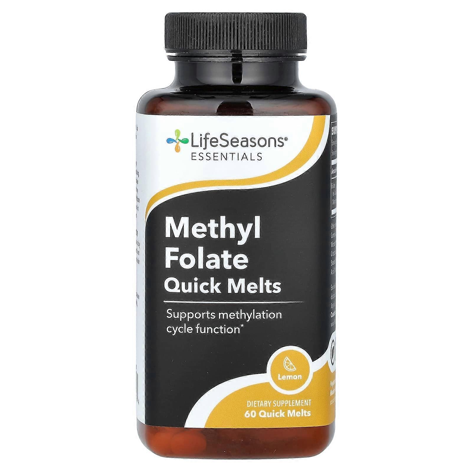 Methyl Folate Quick Melts, Lemon, 60 Quick Melts