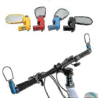 2 Pcs Bike Mirrors and Viewfinder Bicycle Rear View Reflectors End 360 Rotate
