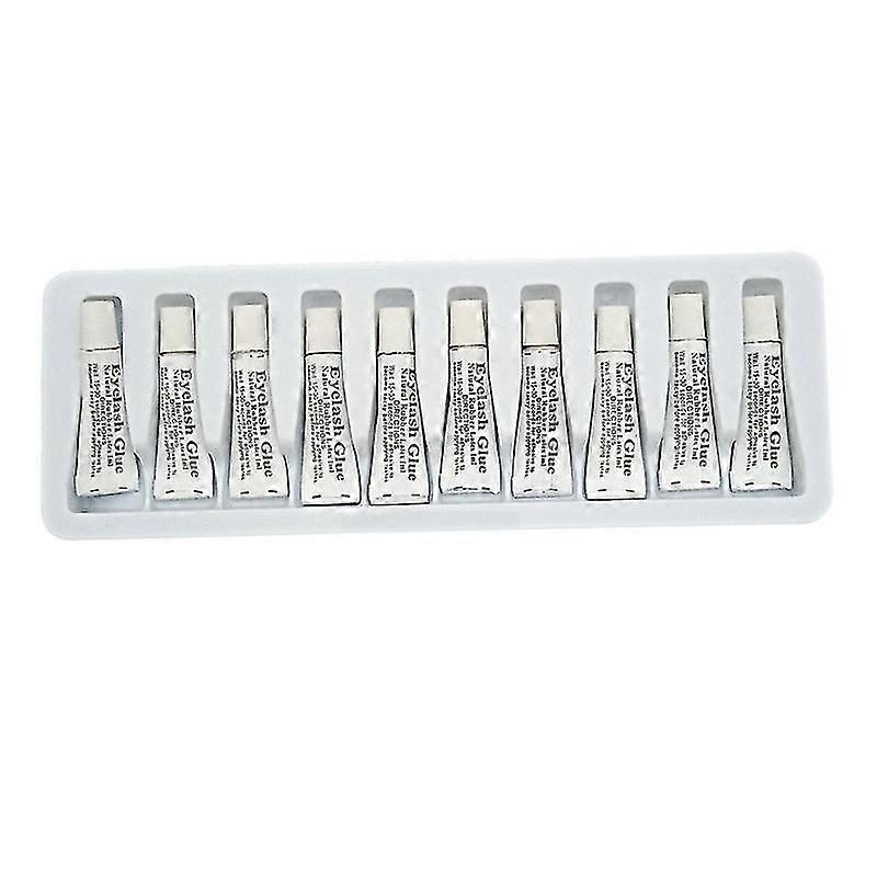 10pcs/lot False Eyelash Glue Transparent White Multifunctional Waterproof