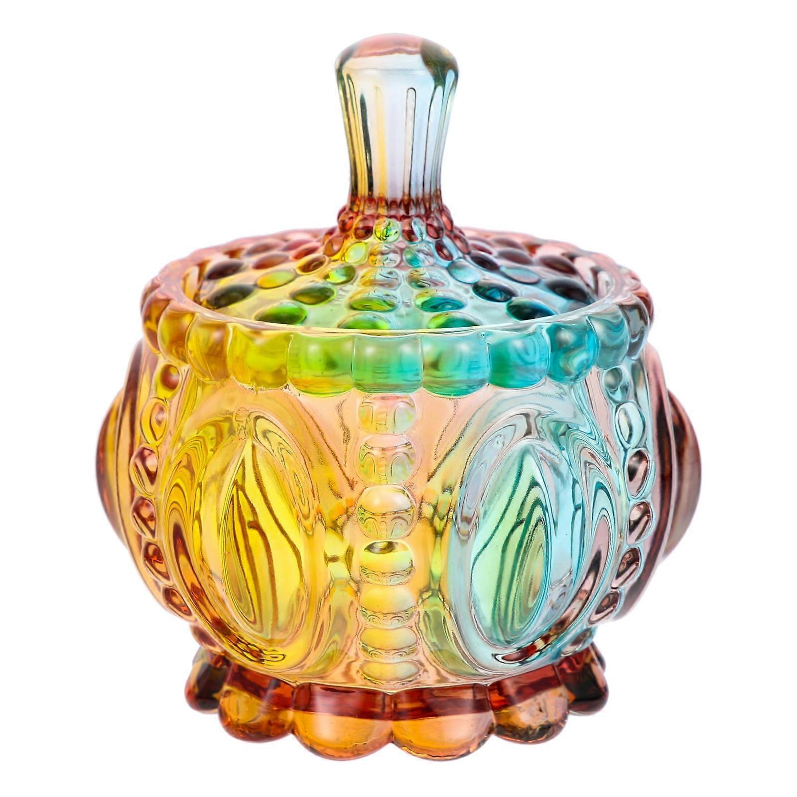 Candy Jar Container Glass Apothecary Jars with Lids Jewelry