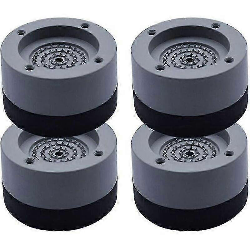 4pcs Anti-Vibration Pads for Washing Machines and Refrigerators: Universal Stabilizer Pedestals