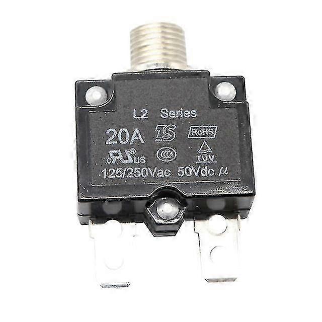 Panel Mount Thermal Circuit Breaker 12V 5A 10A 15A 20A 30A Resettable