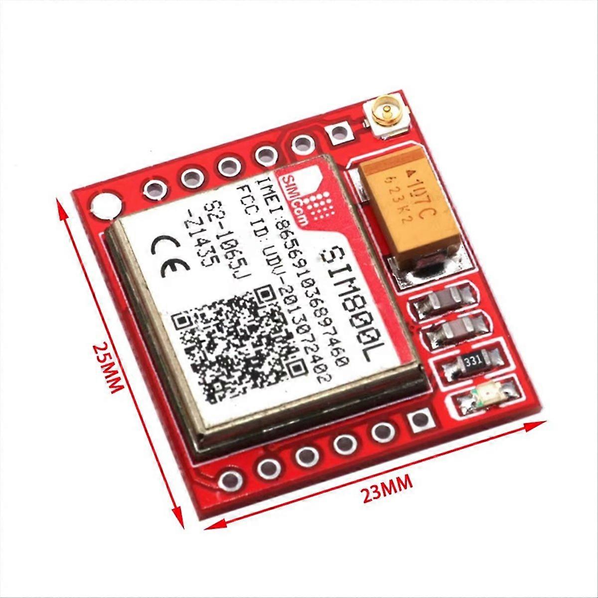 SIM800L GPRS GSM Module Core Quad-Band TTL Serial Port IPX Interface