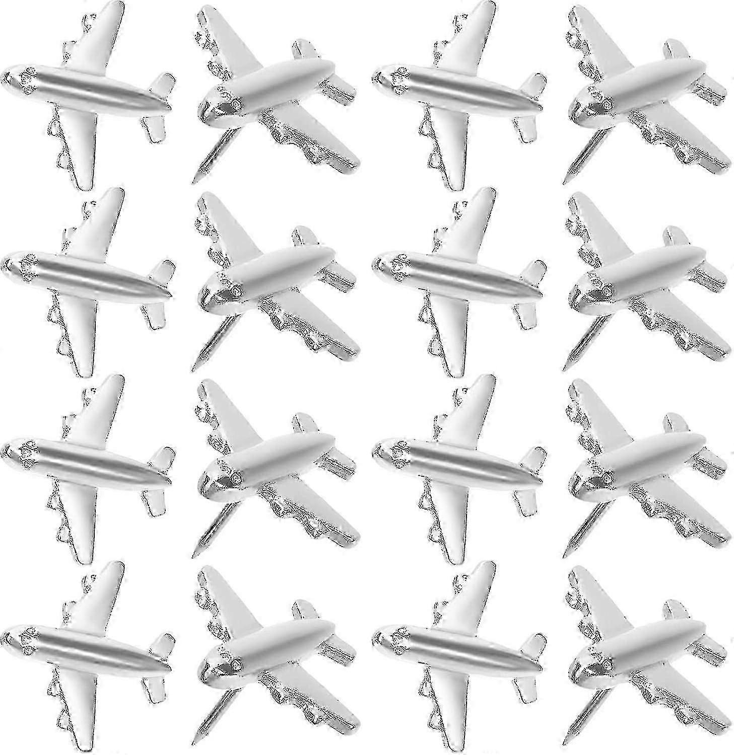 Creative Metal Airplane Pushpins for Feature Walls - Decorative Thumbtacks, Drawing Pins