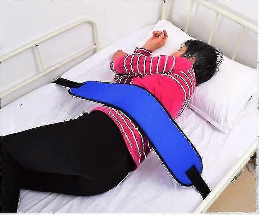 Anti-fall Bed Restraint Belt For Elderly With Adjustable Straps And Secure Buckle_jings