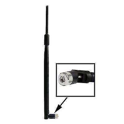 Computer Accessory Sets Wireless 7db Rp-sma Network Antenna For Router Network With Antenna Base Black