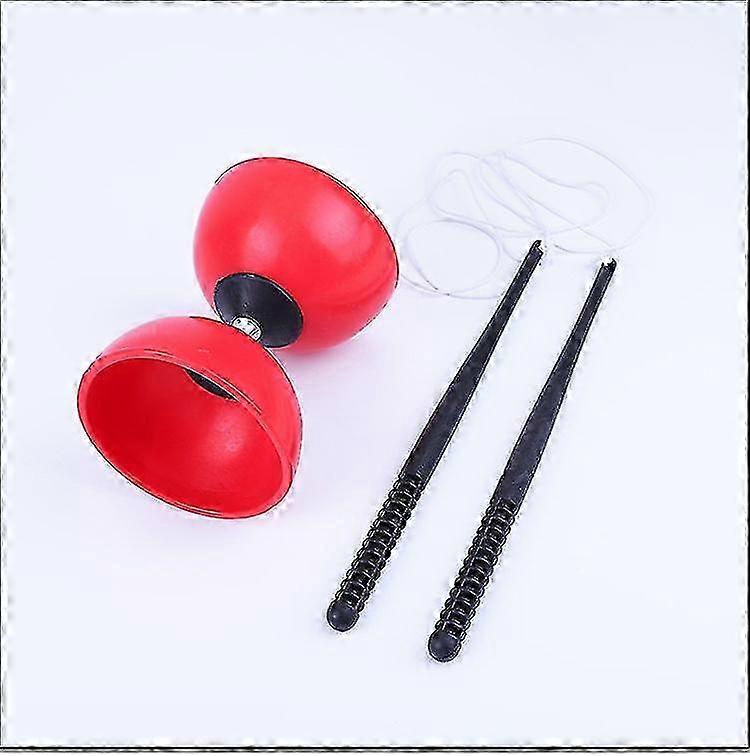 Conjunto de Diabolo Chinês Yoyo com Hastes Diablolo Coloridas f54