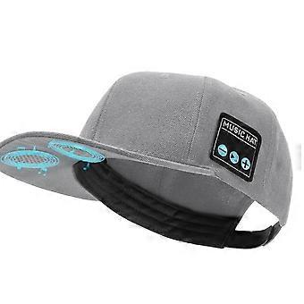 Hatt med Bluetooth-høyttaler Bluetooth 5.0 trådløs smarthøyttaler baseballhatt for menn og kvinner utendørs S