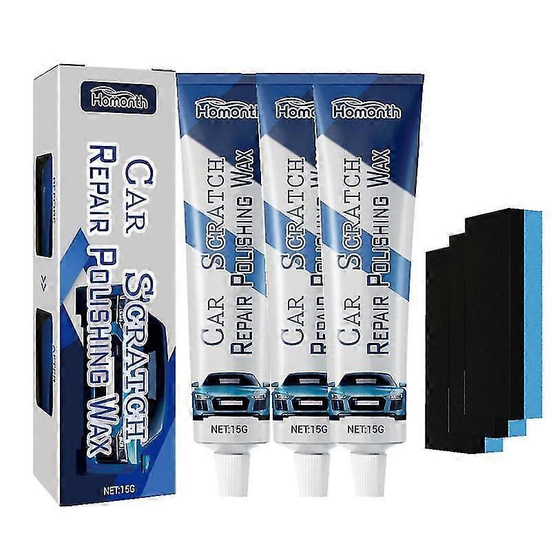 3x Car Scratch Remover For Autos Body Paint Scratch Care Auto Car Care Polishing And Polishing Compound Paste Car Paint Repair