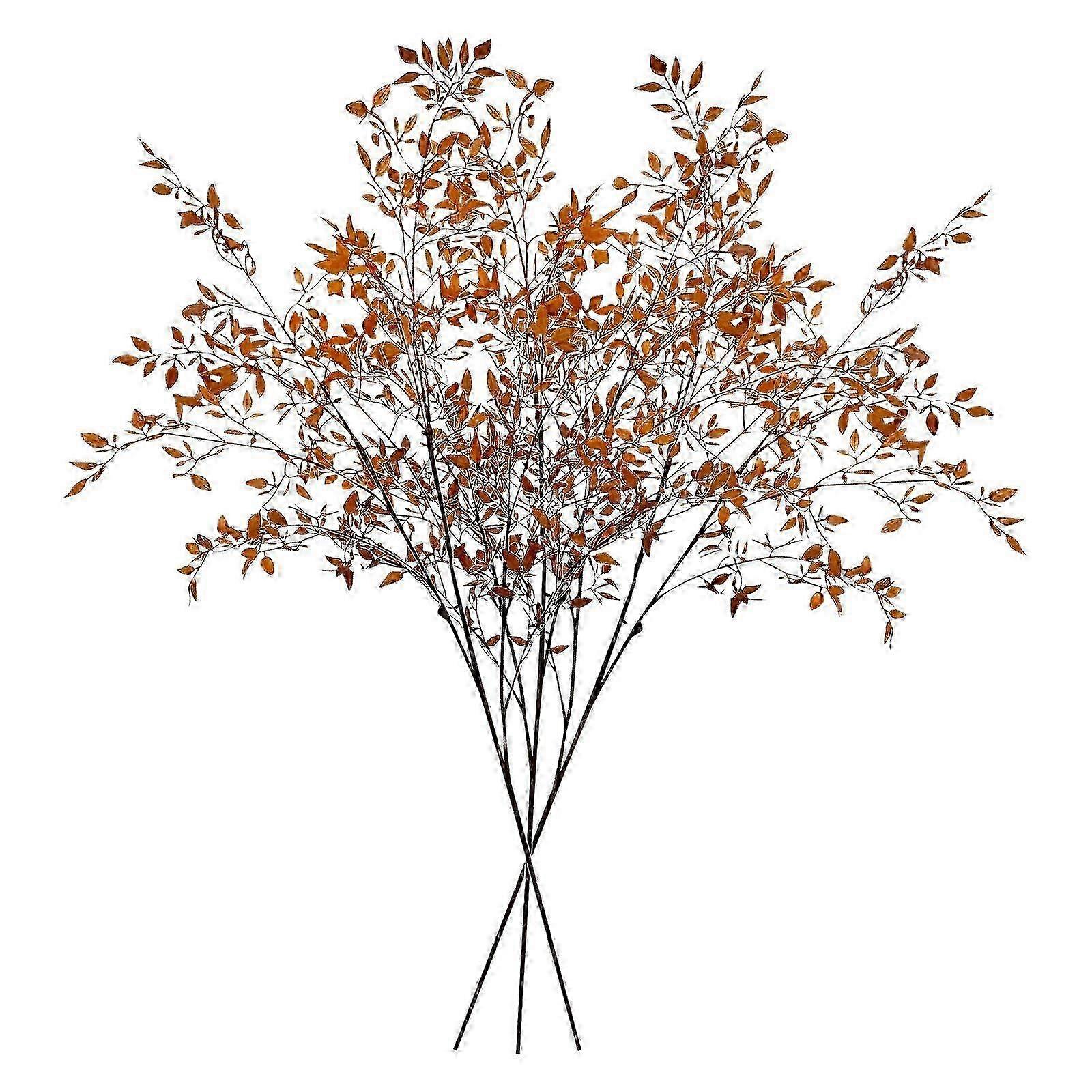 Artificial Maple Leaves 110cm Nandina 3pcs 2025