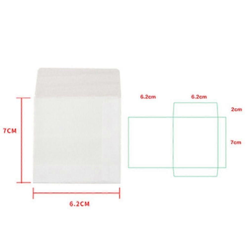 100pcs/lot Invitations Sulfate Paper Envelope Postcards Mini Gift Packing