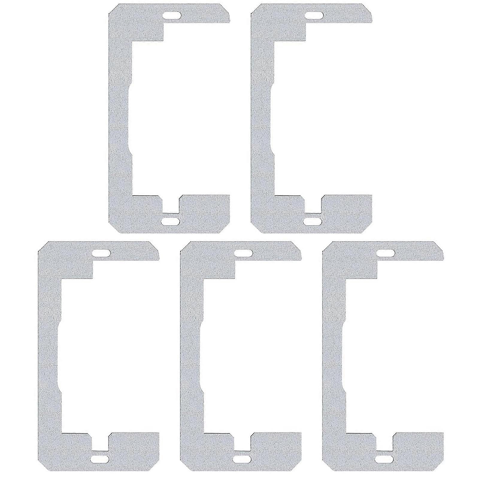 Adjustable Outlet Leveling Spacers Easy Installation Metal Component Electrical Component Electrical Outlet Shims Plates Multicolor