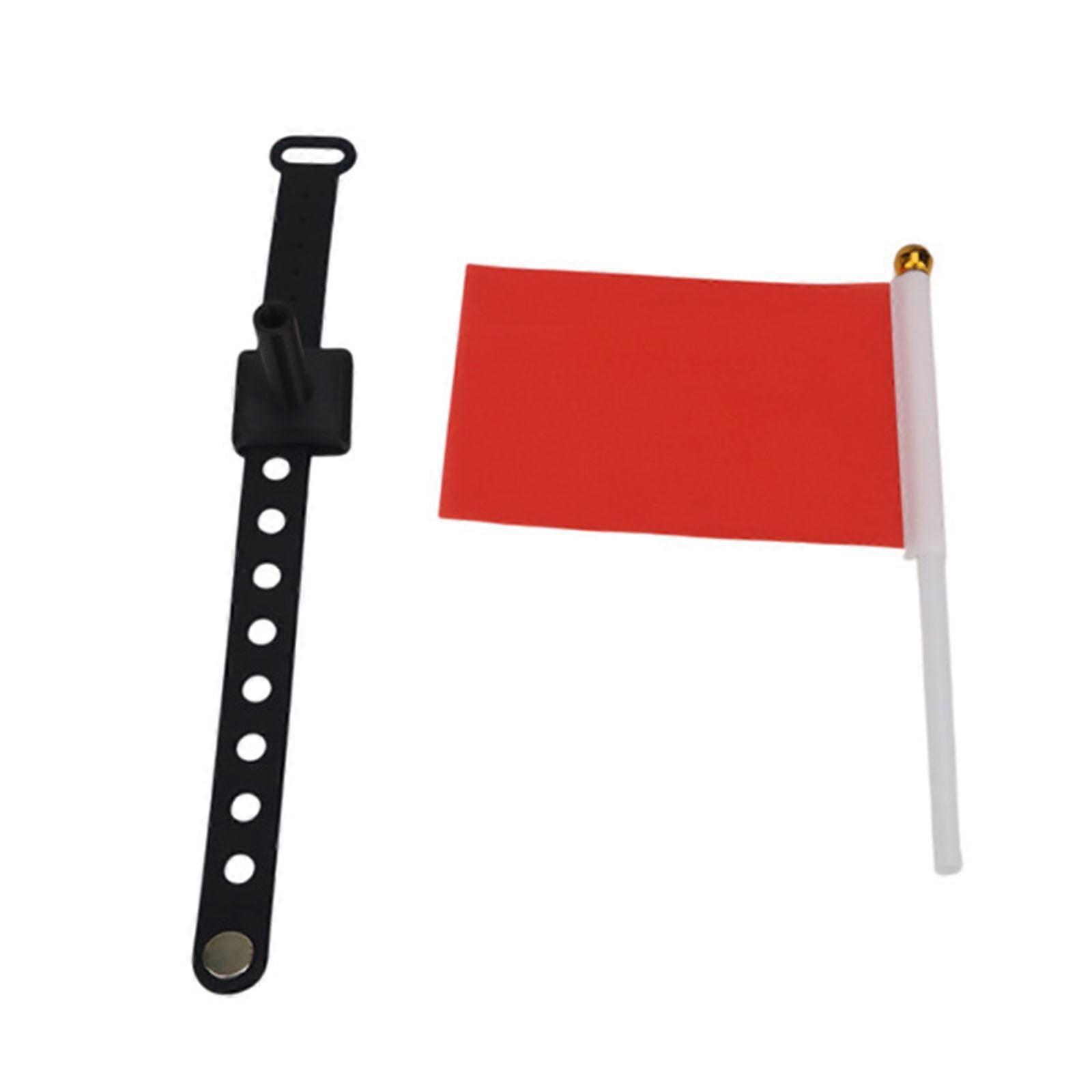 Drones Flag Kit With Mount Red High Visibility Marker Seamlessly for MINI 5 /MINI UAV Integration Multicolor