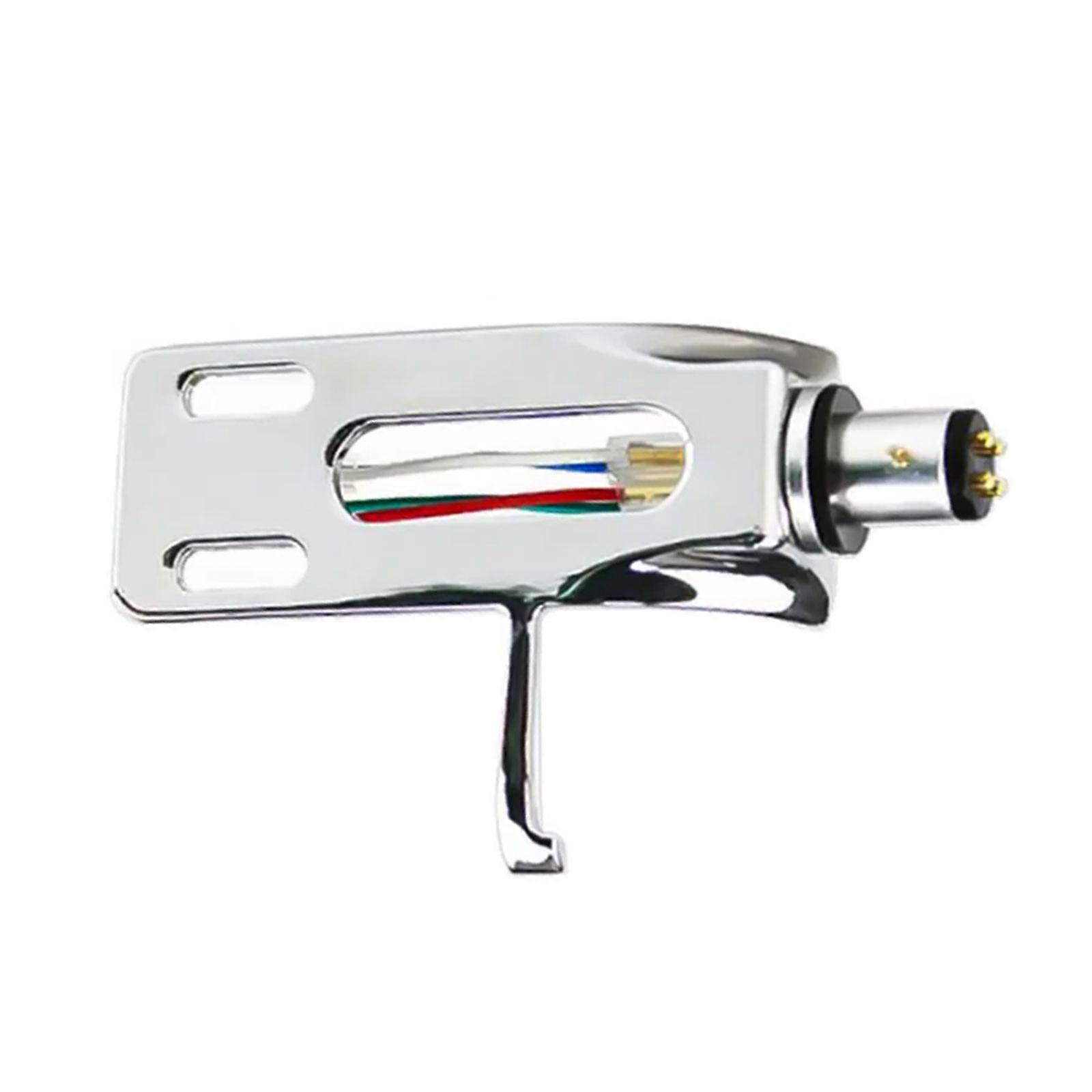 Wear Resistant Turntables Replacement Styluses Featuring Hardened Tonearm For Consistent Playbacks Silver Finish Precisions Engineered Multicolor