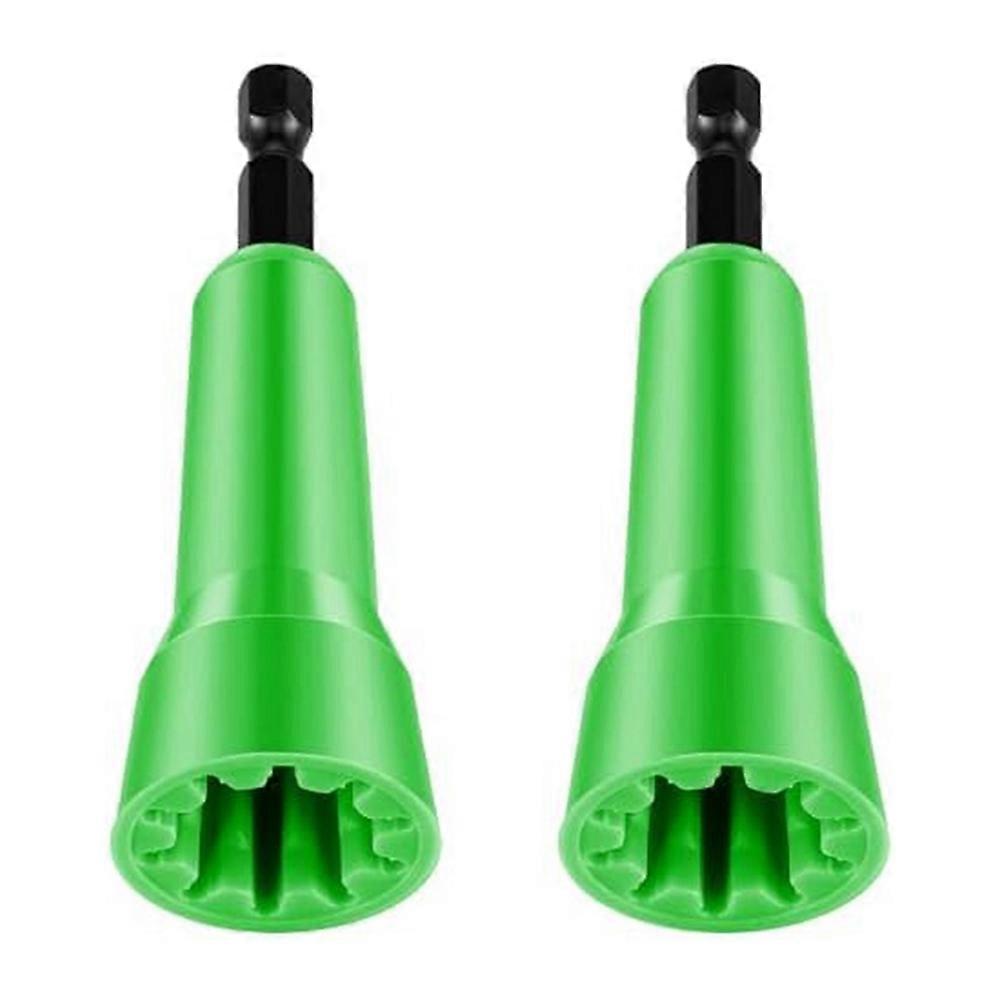 2Pcs Wire Twisting Tool Wire Twister Tool Drill Wire Stripper Twisting Wire Connector Socket Wire Twisting Spinner