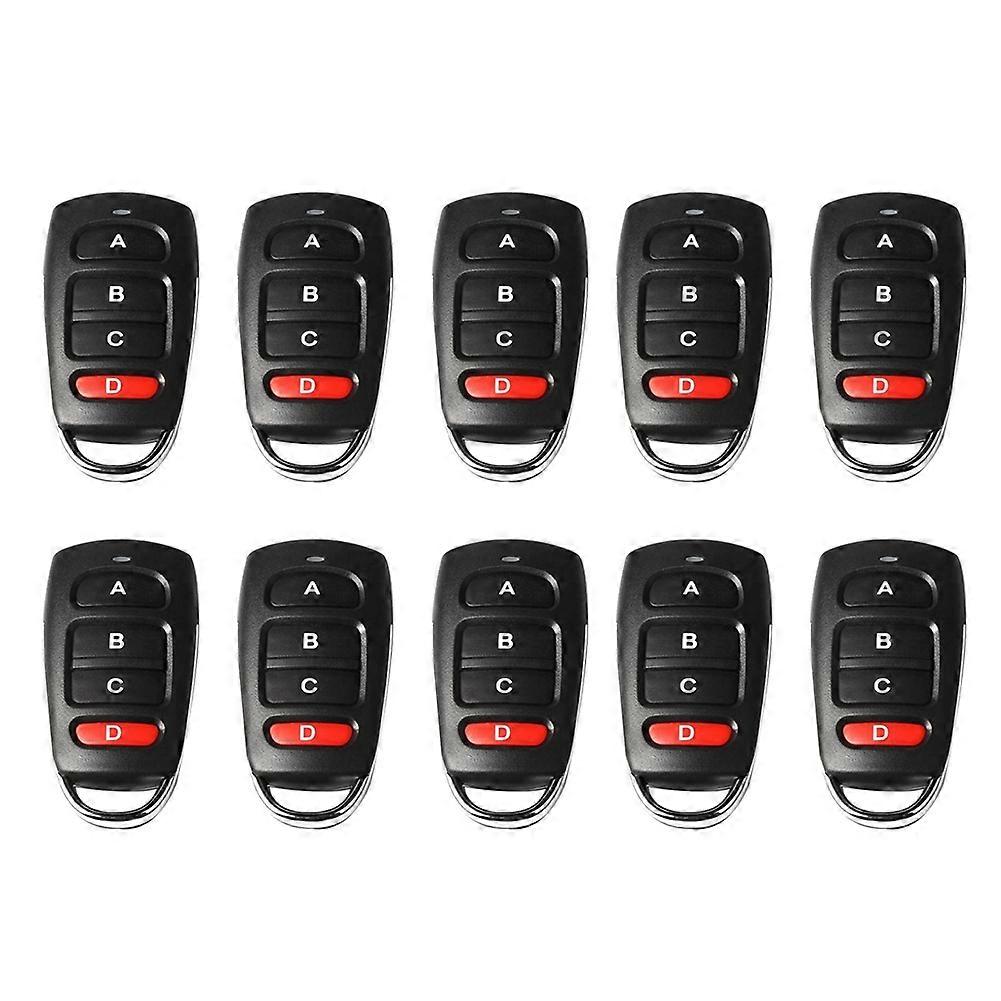 10PCS Wireless 433mhz Remote Control Copy Learning Fix Rolling Code 433 Mhz Key Remote Opener