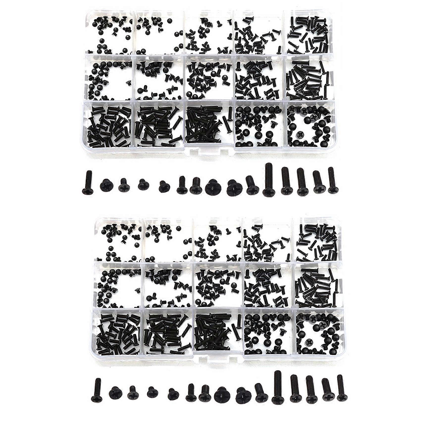 900Pcs M2 M2.5 M3 Laptop Notebook Computer Screw Kit Set for Gateway 