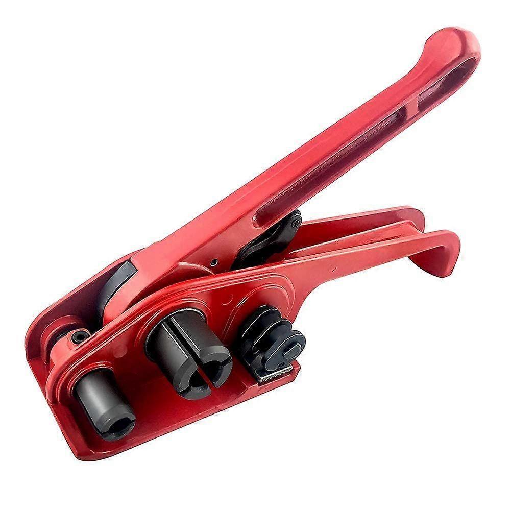 Manual strapping tensioner, strap tensioner and cutter for 13-19mm PET/PP strap