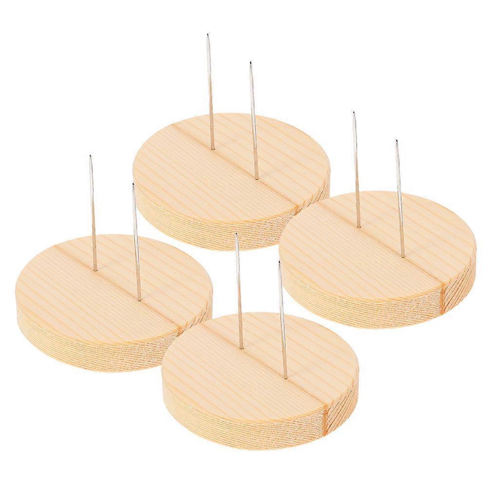 Action Figure Display Holder Wooden Stand for Displaying 4Pcs Doll Stands
