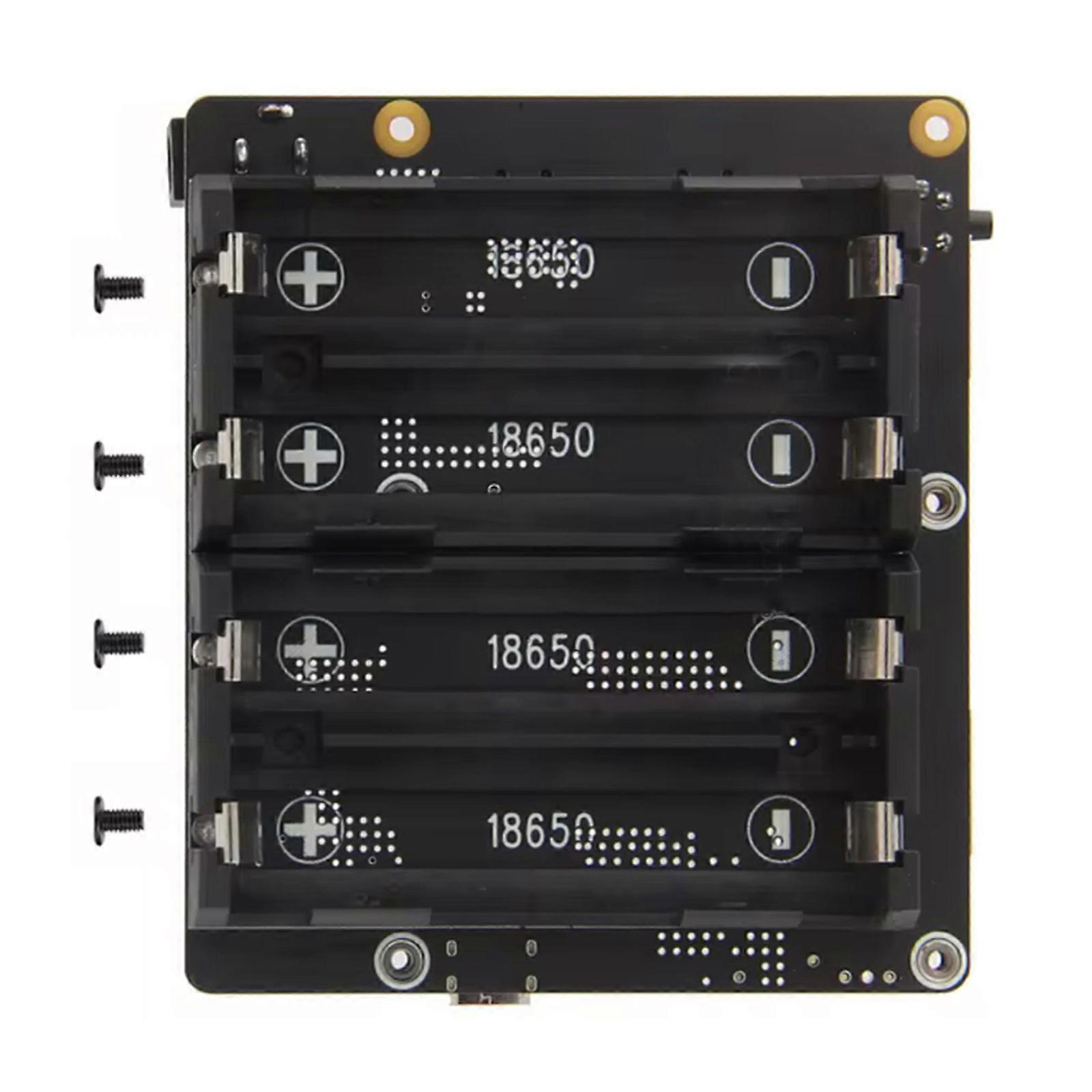 X1202 Continuous Power Supply UPS Board for RPi 5 with Quick Charging Battery Protecting Circuit Multicolor