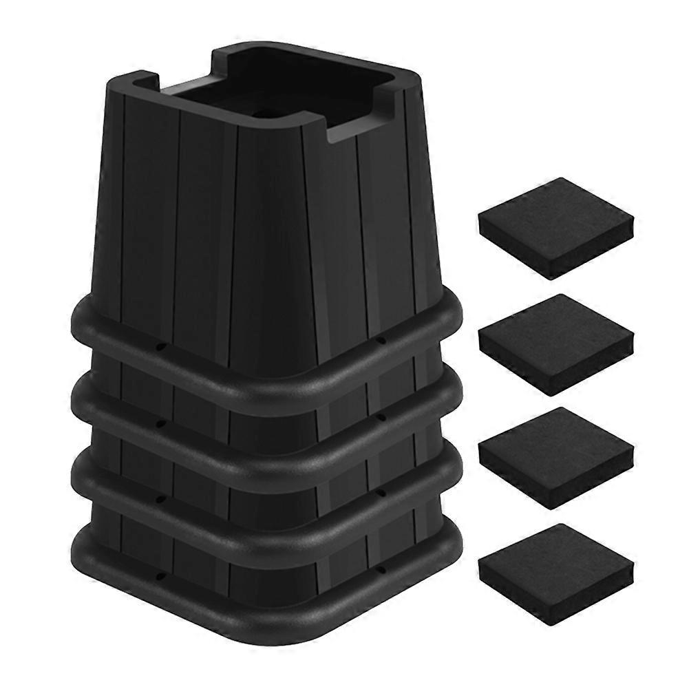 Bed Risers Heavy Duty, Adjustable Furniture Risers for Bed