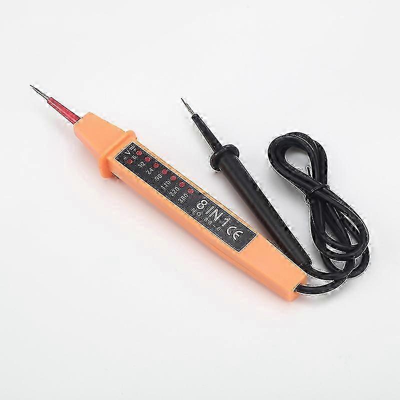 8 in1 Voltage Tester Tool - AC DC 6-380V Electrical Tester