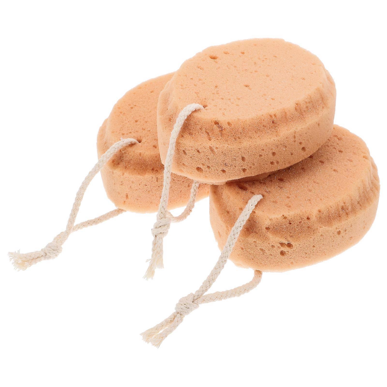 Soft Bath Sponges for Shower Gentle Exfoliating Bath Sponge 3Pcs Set