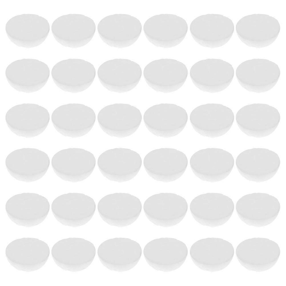 Hemispherical Foam Balls for Crafts 100Pcs White DIY Polystyrene Balls