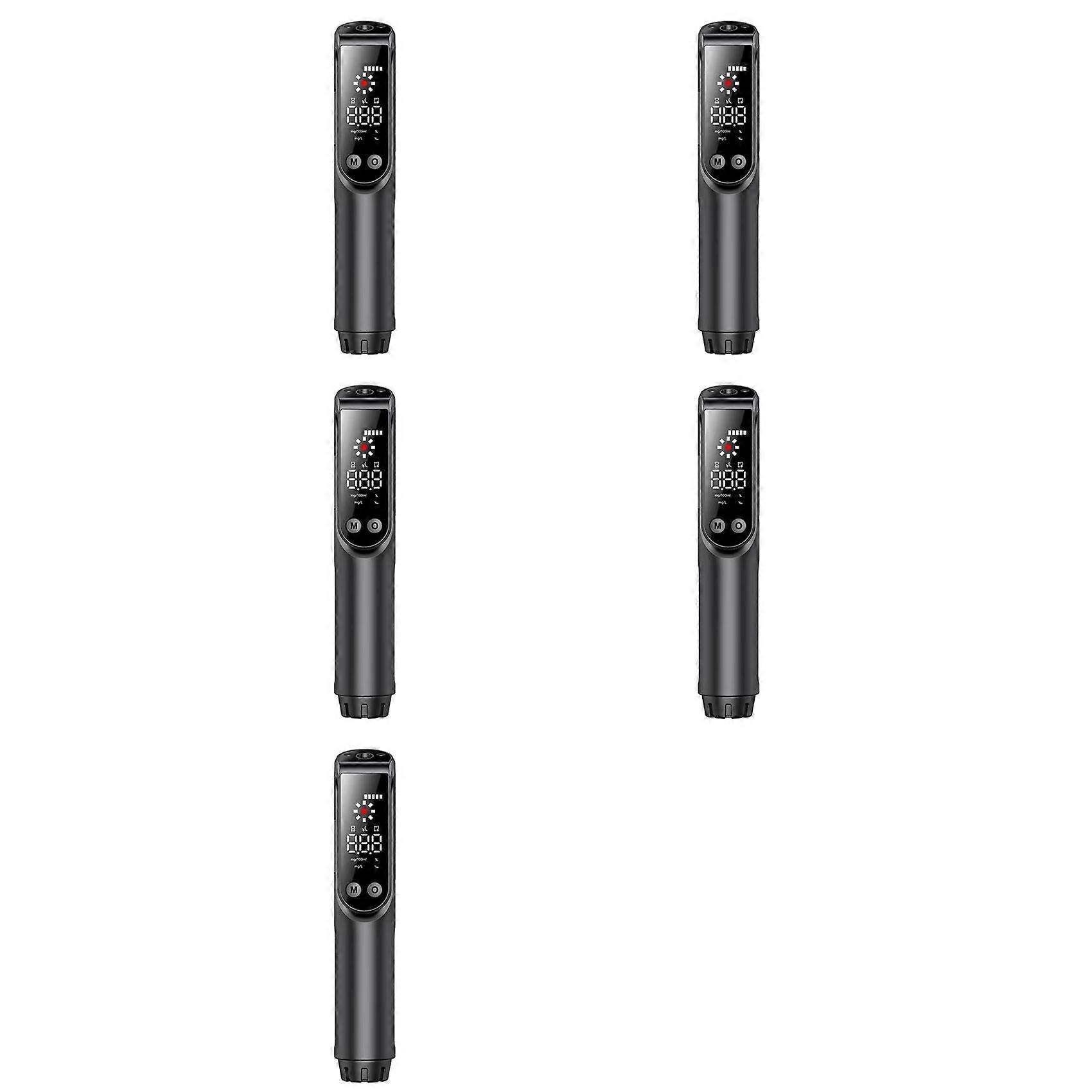 5X Non-Contact Alcohol Tester, High-Precision Breathalyzer with HD Large Screen, LED Light Indicator,Flashlight Function