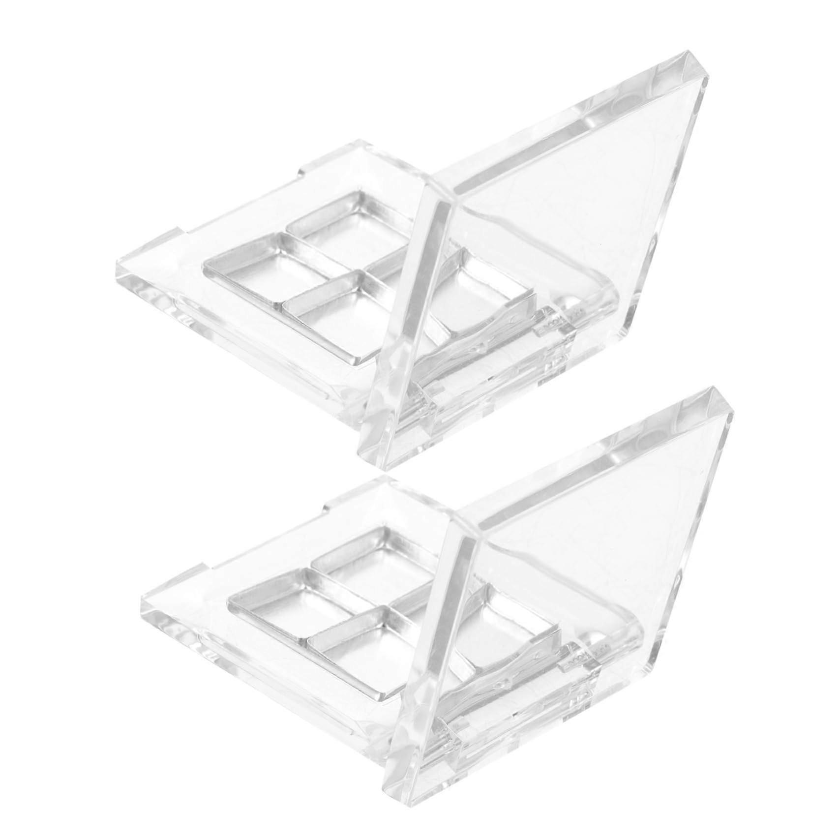 Empty Eyeshadow Palette Cases Refillable DIY Makeup Organizer for Eyeshadow Blush Lipstick 2 Sets