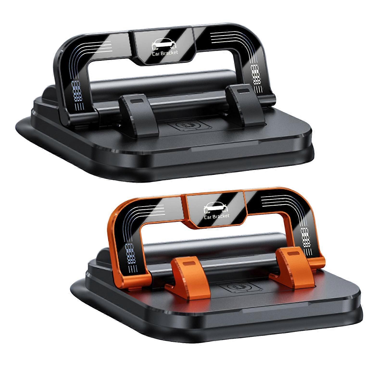 Car Phone Holder 360 Degree Rotation, Horizontal and Vertical Screen Adjustment Angle, Suction Cup Fixed Non-Slip Mobile Phone Holder Suitable