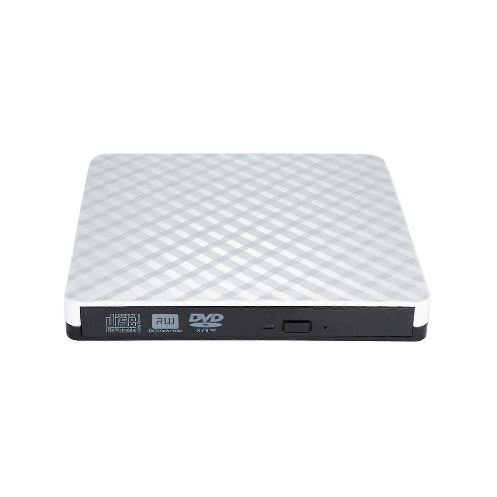Home VCD Player With USB Interface, White, Supports CD/VCD Reading, Video Playback, Includes Cleaner Disc For VCD Player