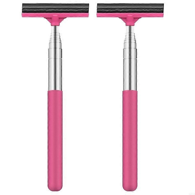 Pack Of 2 Car Squeegee Retractable Tool For Mirrors Window Lightweight Easy Use