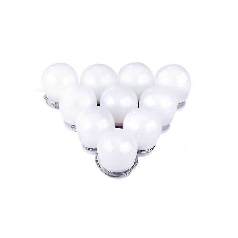 without Mirrorshollywood Mirror Usb Makeup With Lights Lighted 10 Bulbs 3 Lighting Modes