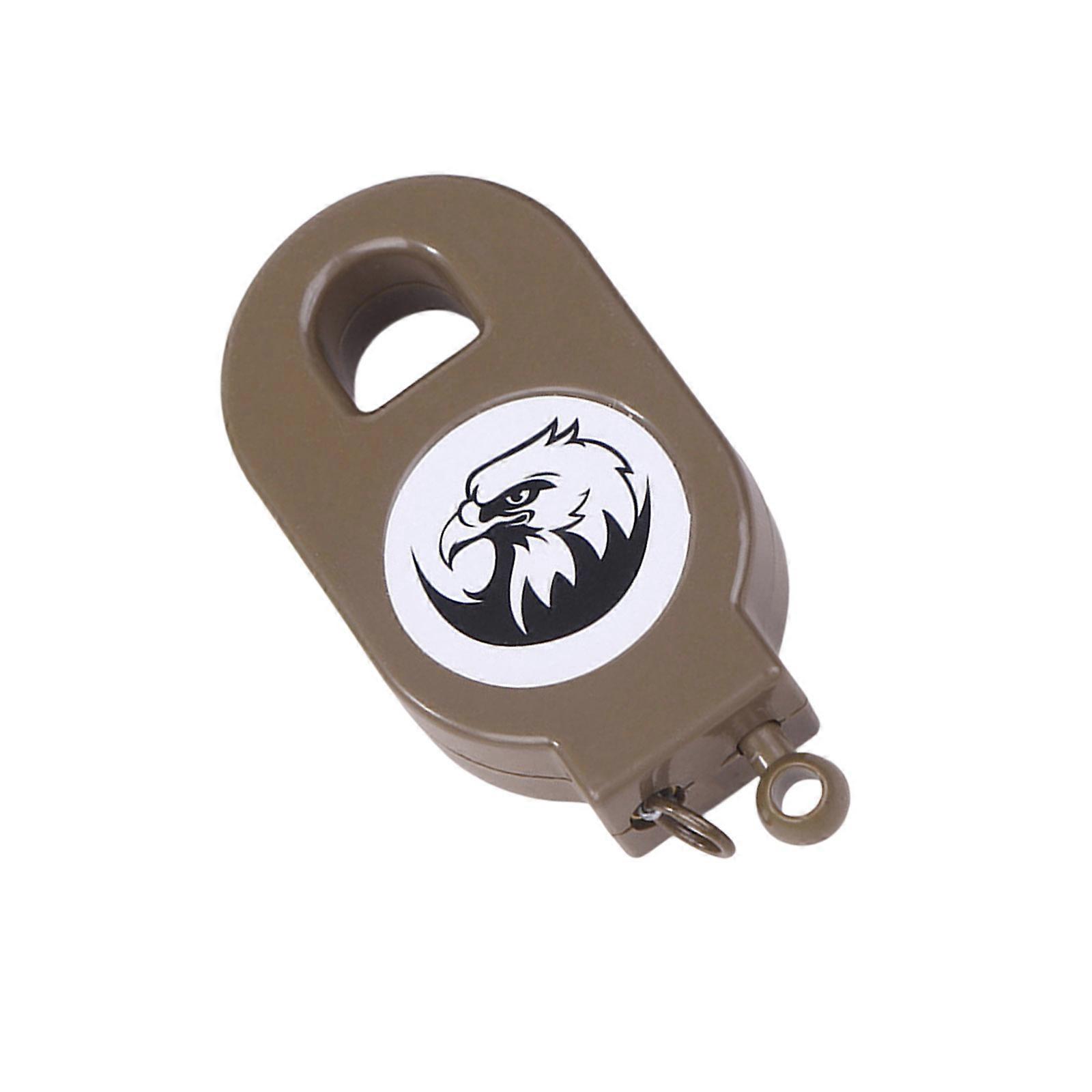 Multipurpose Key Holder Plastic Quick Setting Trap Clip Retractable Pull Keychain Hunting Tools Hiking Accessory Multicolor