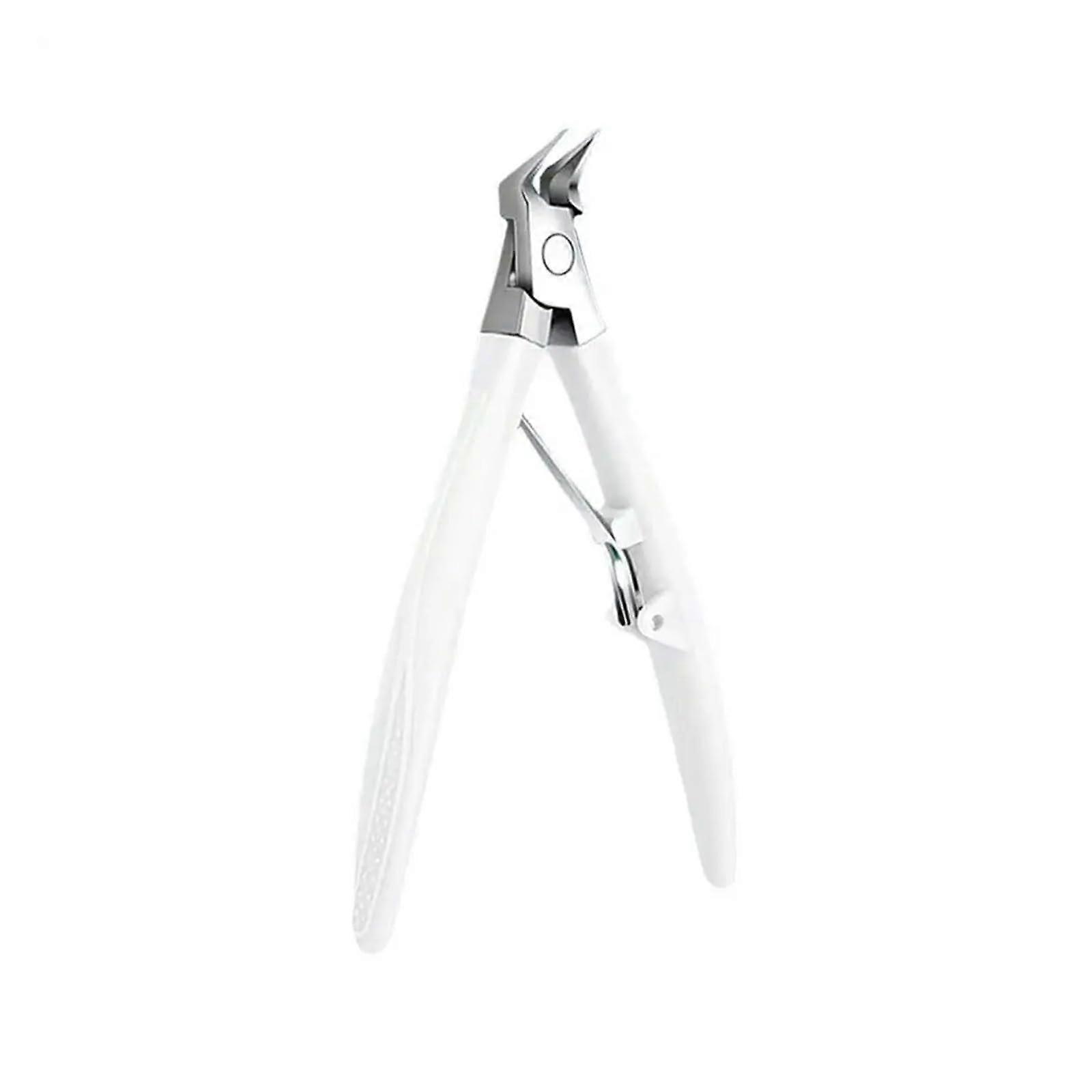 Stainless Steel Nail Clipper for Thick Nails with Ergonomic Long Handle and Precision Sharp Blades