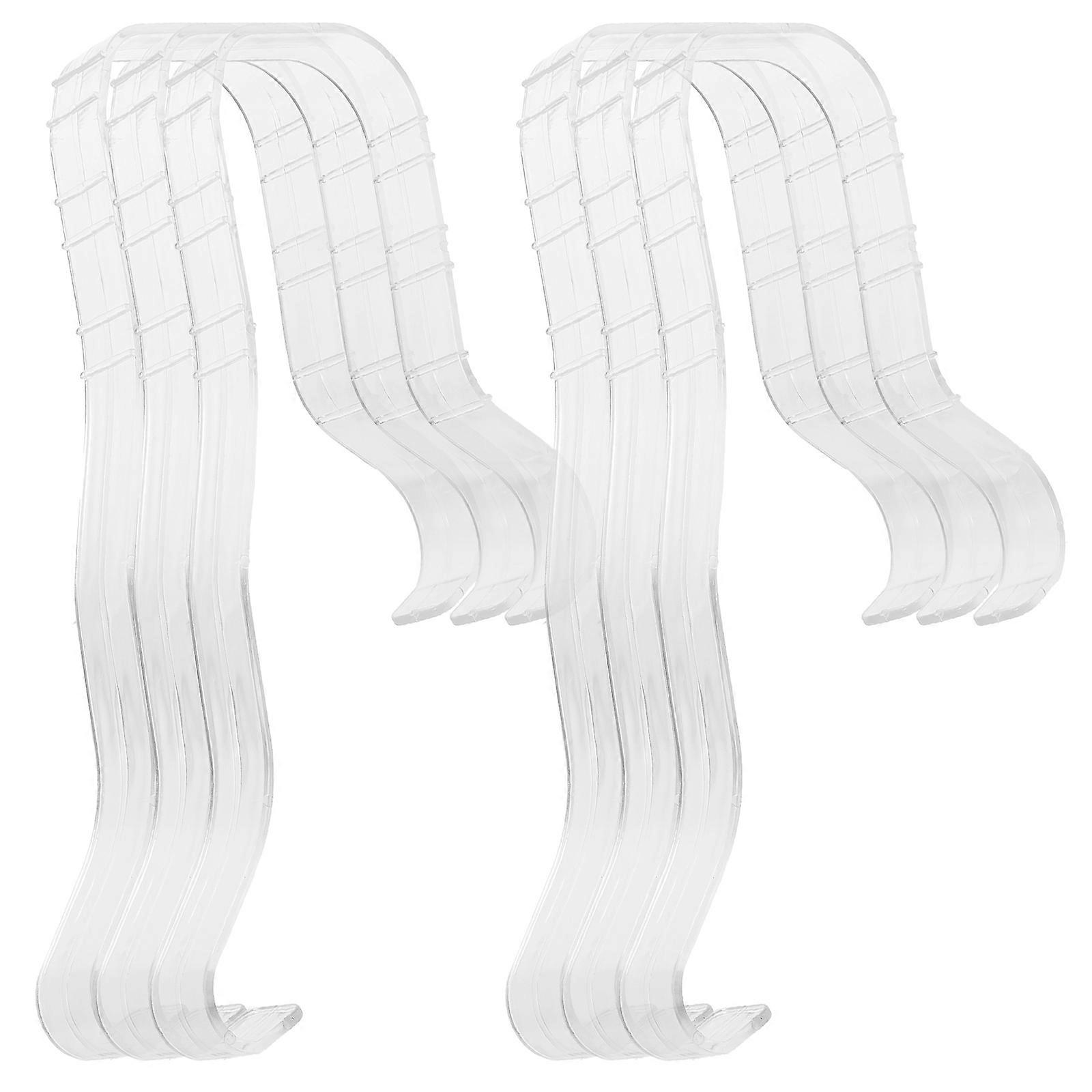 Shoe Risers Display Shoe Form Holder White 6Pcs