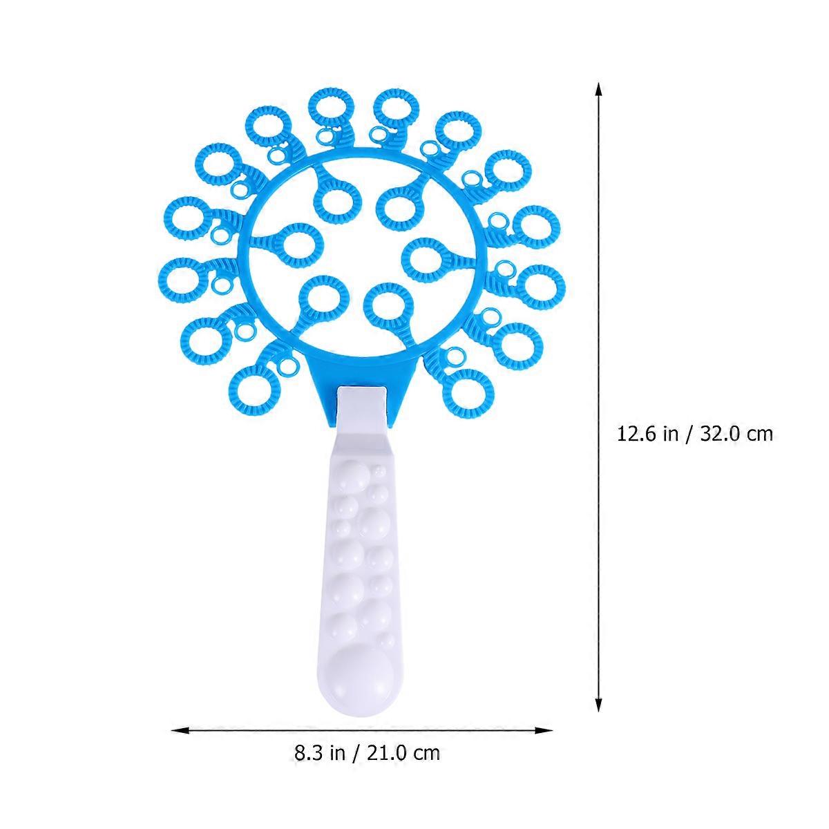 Blow Bubbles Stick Durable Plastic Bubble Maker for Kid 16Pcs Assorted Color