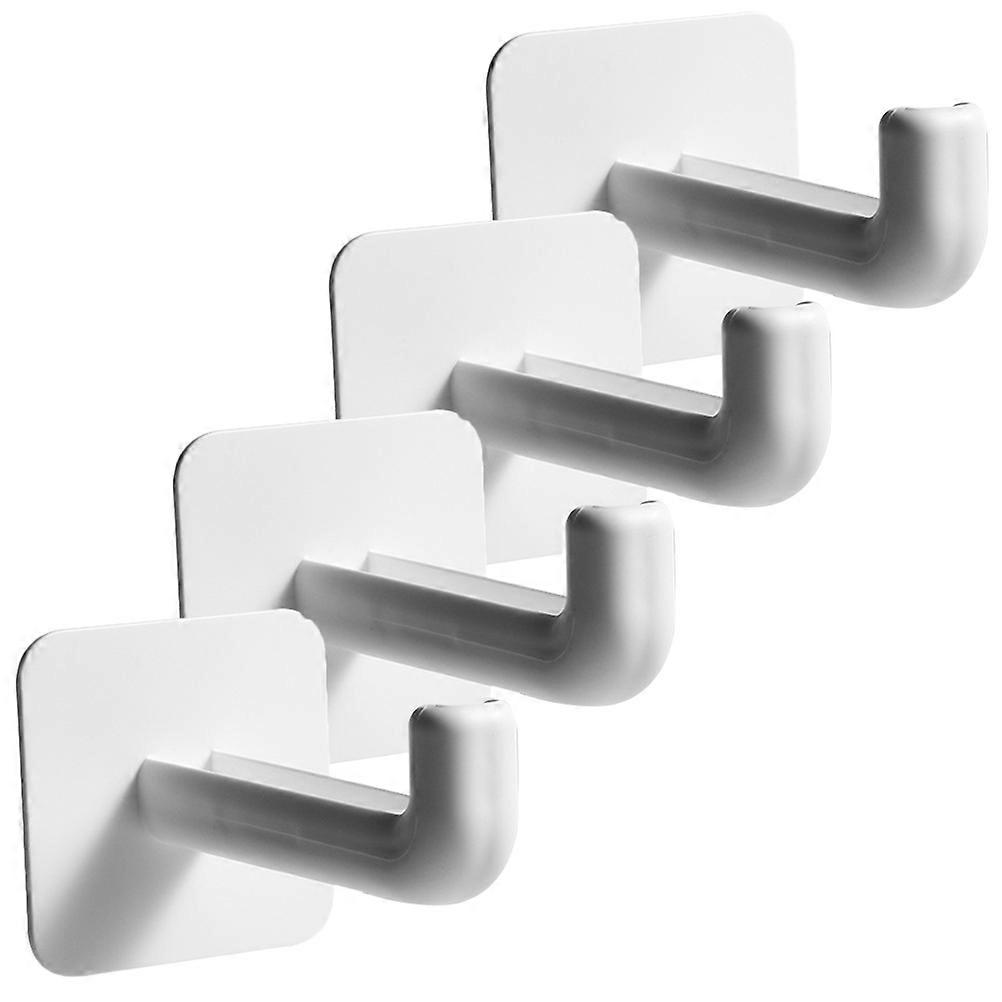 Laundry Rack Wall Mounted Clothes Hanger Organizer for Home Use 8Pcs