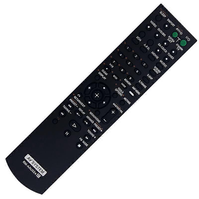 RMAAU024 AV Receiver Remote Control Replacement for Sony STRKM5000 STRDG720 HTDDWG700