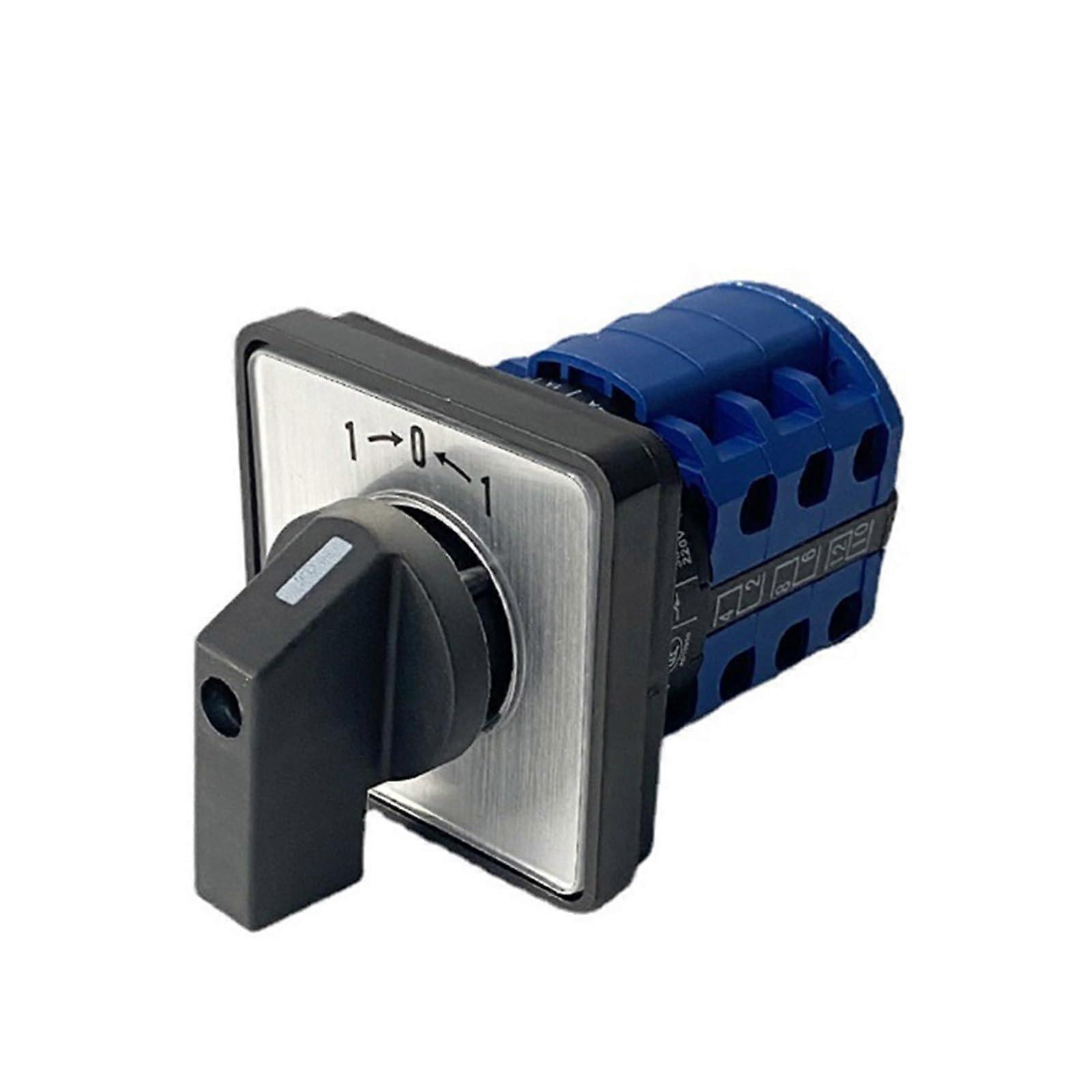 Rotary Cam Switch 20A 3 Pole 690V Three Position Self Resetting Momentary Selector Switch