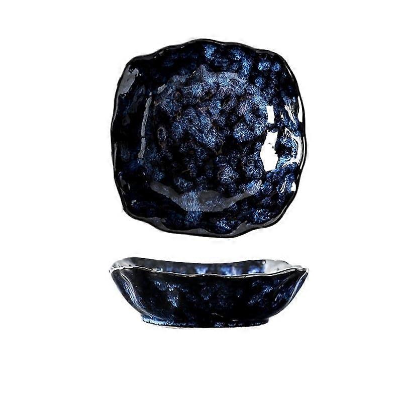 Ceramic Dinner Plates and 6.8 Inch Deep Salad Bowl Set for Elegant Versatile Dining, Dishwasher Safe