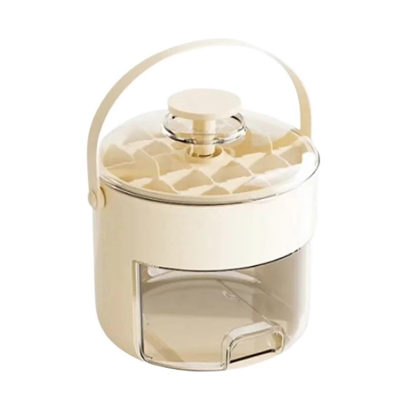 40 Grid Ice Cube Tray with Lid, Easy Release Ice Cube Maker Box, Large Capacity Storage