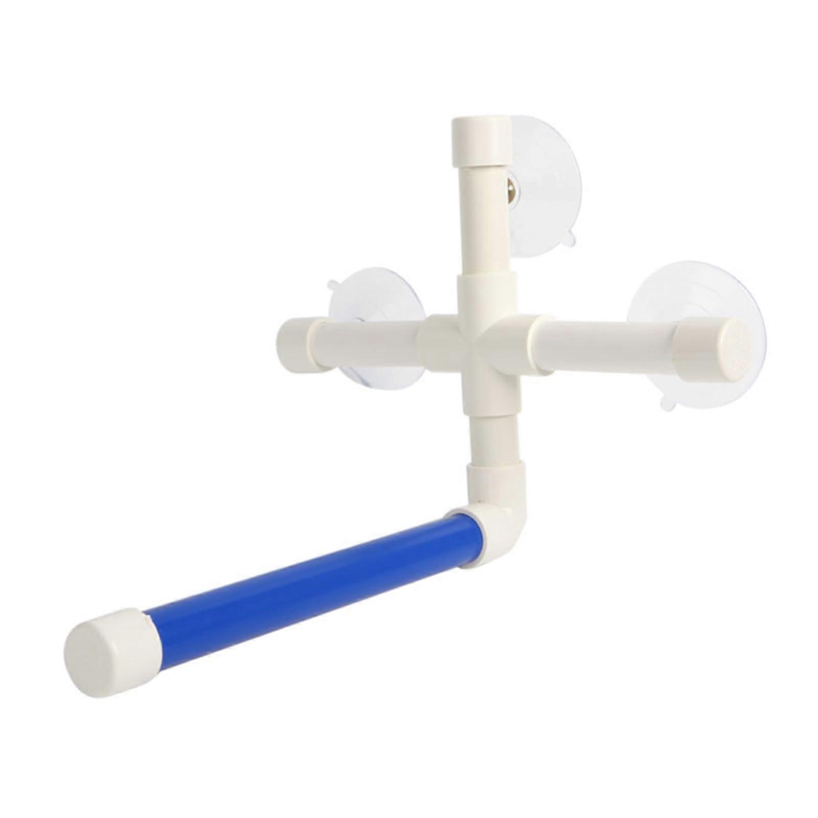 Bird Shower Perch with HeavyDuty Suction Cups, Window Mounted for Medium to Large Parrots