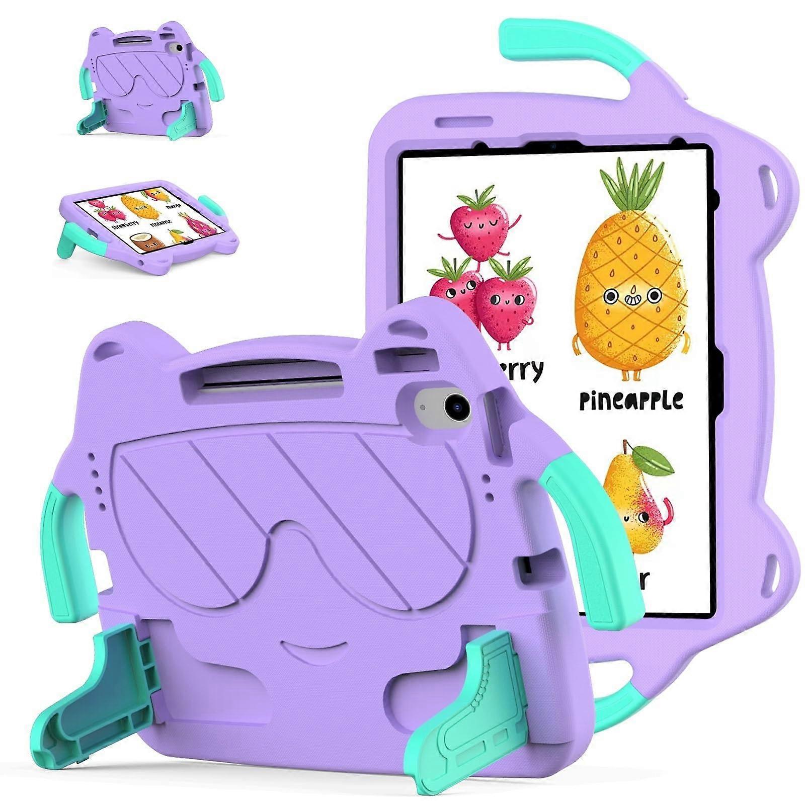 Case for iPad 10th Generation with Shockproof Corner Protection, Kids Handle Stand, Lightweight EVA
