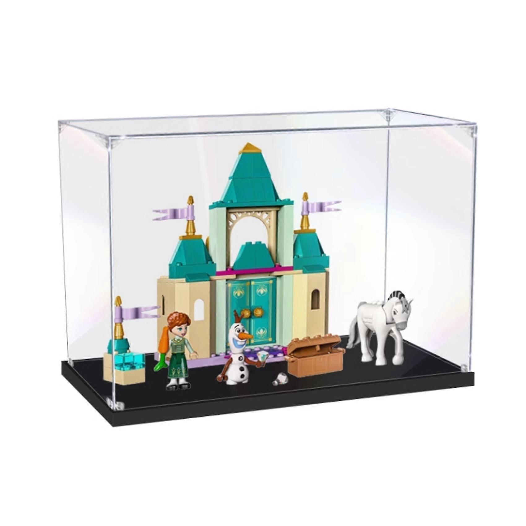 Acrylic Display Case for  43204 Castle Model, Dustproof Clear Showcase with  Fit